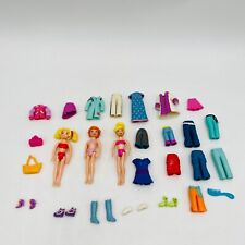 Used, Lot of Polly Pocket Fashion Dolls Mix Lot: 3 Dolls And Accessories for sale  Shipping to South Africa