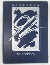 1992 yearbook chaparral for sale  Tucson