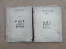 WW2 two Royal engineers handwritten training books diaries for sale  TWICKENHAM