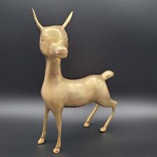 Vintage brass deer for sale  Shipping to Ireland