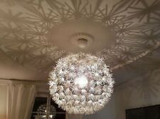 IKEA Maskros dandelion XXL Ø 80 cm hanging light ceiling light chandelier white till salu  Toimitus osoitteeseen Sweden