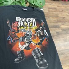 Vintage Guitar Hero lll Legends Of Rock 2007 Video Game T Shirt Size XL RARE for sale  Shipping to South Africa