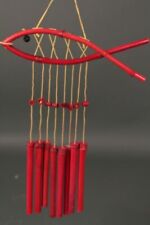 Windspiel bambus klangspiel gebraucht kaufen  Untersiemau