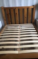 Double wooden bed for sale  SHEFFIELD