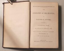 La geografía de los cielos un atlas celestial por Elijah Burritt 1856 segunda mano  Embacar hacia Argentina