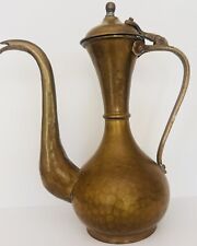 Antique Vtg Copper Russian Hand Hammered Coffee Tea Pot Pitcher Marked Bottom 9” for sale  Shipping to South Africa