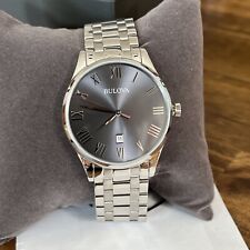 Bulova classic stainless for sale  Shipping to Ireland