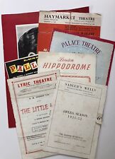 Theatre programmes 1940 for sale  CAERPHILLY