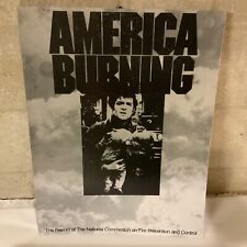 America Burning: Informe de la Comisión Nacional de Prevención y Control de Incendios segunda mano  Embacar hacia Argentina