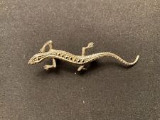 Broche argent lézard d'occasion  Bourgoin-Jallieu