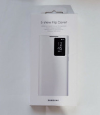 Funda abatible para teléfono Samsung S-View, para Samsung Galaxy S22 Ultra - blanca segunda mano  Embacar hacia Argentina