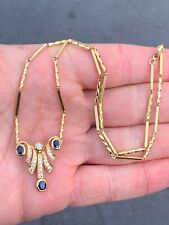 sapphire necklace for sale  BRIGHTON