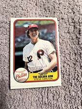1981 Fleer Steve Carlton #660 Philadelphia Phillies  Lefty Golden Arm for sale  Shipping to South Africa