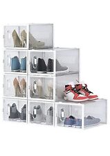 Paquete de 8 cajas de almacenamiento de zapatos grandes Homidecs caja de zapatos segunda mano  Embacar hacia Argentina