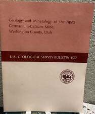 Usado, L R Bernstein / Geología y mineralogía de la mina ápice germanio-galio 1a edición segunda mano  Embacar hacia Argentina