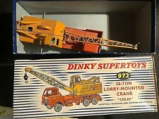 dinky toys 972 ton lorry-mounted crane en boite  d'occasion  Marseille VIII