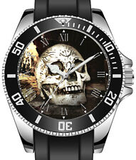 Relógio de pulso esportivo exclusivo e elegante Gothic Skull Magic, usado comprar usado  Enviando para Brazil