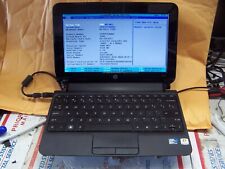 HP Mini 110 Intel Atom N455 1,66 GHz/1 GB RAM 160 GB disco duro trabajo probado segunda mano  Embacar hacia Argentina