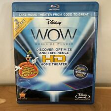 Disney WOW: World of Wonder (Disco Blu-ray, 2010, Conjunto de 2 Discos) comprar usado  Enviando para Brazil