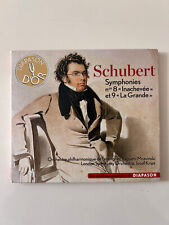 Schubert symphonies inachevée d'occasion  Sens