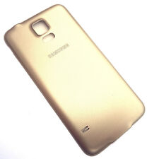 Samsung Galaxy S5 Neo G903 rear battery cover+waterproof seal Gold back Genuine for sale  Shipping to South Africa