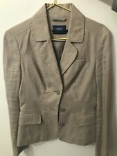 Veste lin taupe d'occasion  Antibes