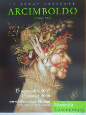 Arcimboldo affiche originale d'occasion  Vanves