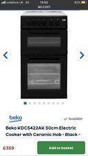 black beko cooker for sale  LONDON