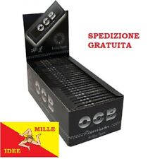 OCB 2500 CARTINE CORTE NERO 1 Box da 50 libretti usato  Catania
