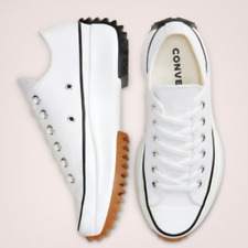 Converse Run Star Hike Low Sneakers 168817C "Canvas White" Men Women Shoes  til salg  Sendes til Denmark