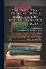 Catalogue livres cabinet d'occasion  Expédié en Belgium