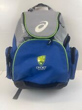 Usado, Mochila ASICS X Cricket Australia grande bolsa esportiva escolar bolsos azul cinza  comprar usado  Enviando para Brazil