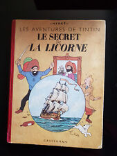 Tintin secret licorne d'occasion  Montluçon