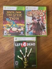 Lote de 3 videogames XBOX 360 Bioshock, South Park, Left 4 Dead  comprar usado  Enviando para Brazil