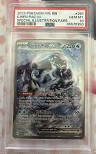 PSA 10 GEM MT 2023 Pokemon PAL EN Chien-Pao EX Ilustração Especial Rara #261, usado comprar usado  Enviando para Brazil