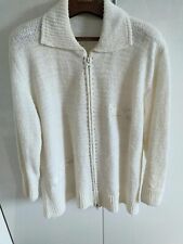 Strickjacke weiß gr gebraucht kaufen  Saarbrücken