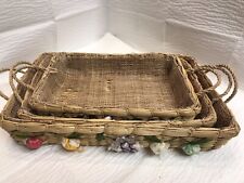 Nesting wicker baskets for sale  Kansas City