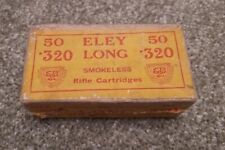 Empty collectors 2 piece box of Eley .320 Long cartridges for sale  Shipping to South Africa