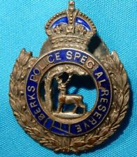 WW1 BERKSHIRE POLICE SPECIAL RESERVE HOME FRONT ENAMEL BADGE WORLD WAR I for sale  Shipping to South Africa