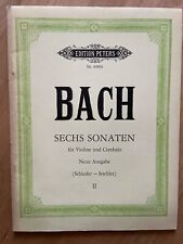 Bach sonaten violine gebraucht kaufen  Berlin