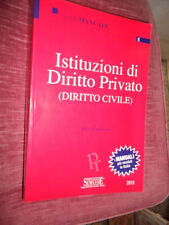 Istituzioni diritto privato usato  Roma