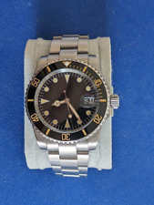 Usado, Relógio personalizado Japão "Mariner Date" Nh34A vidro de safira - Novo $135 comprar usado  Enviando para Brazil
