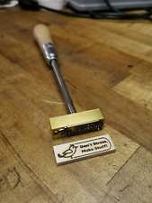 Branding iron made for sale  Shipping to Ireland