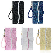 Usado, Capa carteira flip glitter telefone Samsung A71 A51 A41 A70 A50 A32 A12 A14 comprar usado  Enviando para Brazil