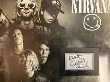 Nirvana signed display for sale  Hoffman Estates