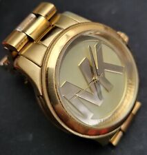Relógio feminino analógico Michael Kors MK5473 pulseira de aço inoxidável ouro passarela comprar usado  Enviando para Brazil