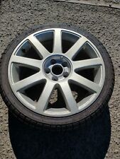 Set of 9 RS4 style Genuine Audi A2 17 inch alloy wheels ET38 and one with a tyre for sale  LLANDRINDOD WELLS