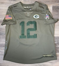 Usado, Camiseta feminina NFL Nike Aaron Rodgers Green Bay Packers saudação ao serviço GG comprar usado  Enviando para Brazil