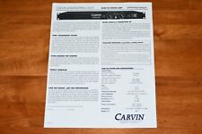 Carvin dcm150 power for sale  Elverson