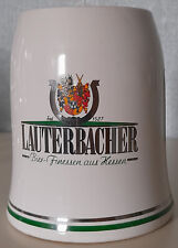 Bierkrug lauterbacher burg gebraucht kaufen  Wartenberg